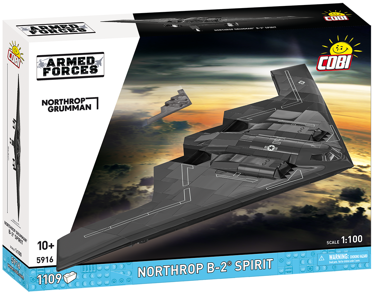 Bombardero furtivo COBI Northrop B-2 Spirit: Set n.° 5916 