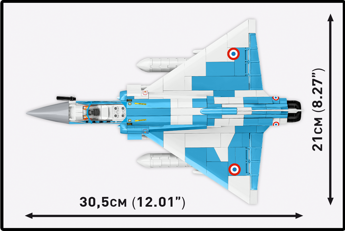 COBI Dassault Mirage 2000-5 Fighter Jet: Set #5917
