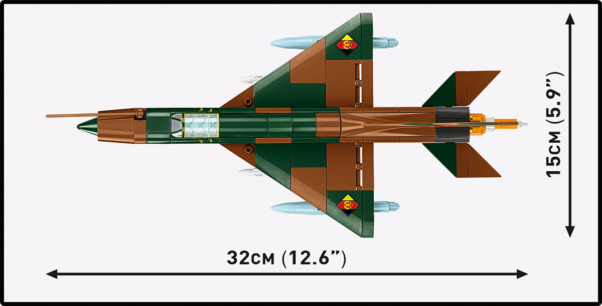 COBI MIG-21 Fighter Jet: Set #5919