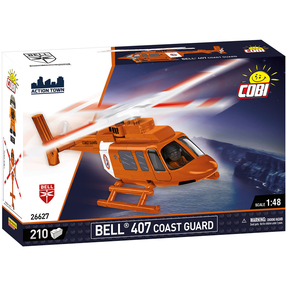 Helicóptero de la Guardia Costera COBI Bell 407: Conjunto n.° 26627