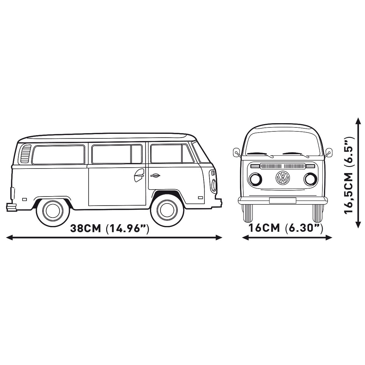 Autobús COBI Volkswagen T2b: Juego n.º 24362 