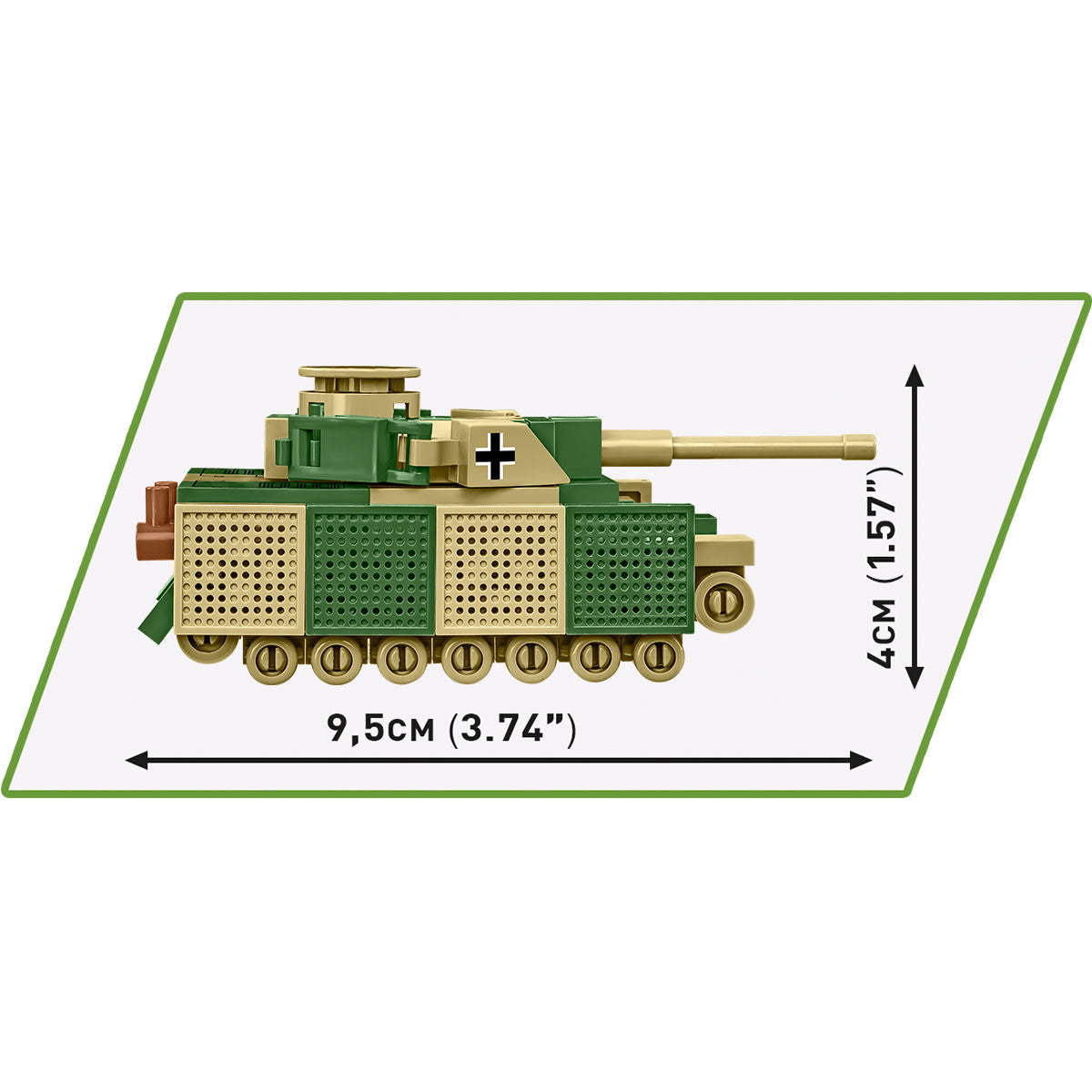 COBI Panzer IV Ausf. J Tank 1:72 Scale: Set #3097