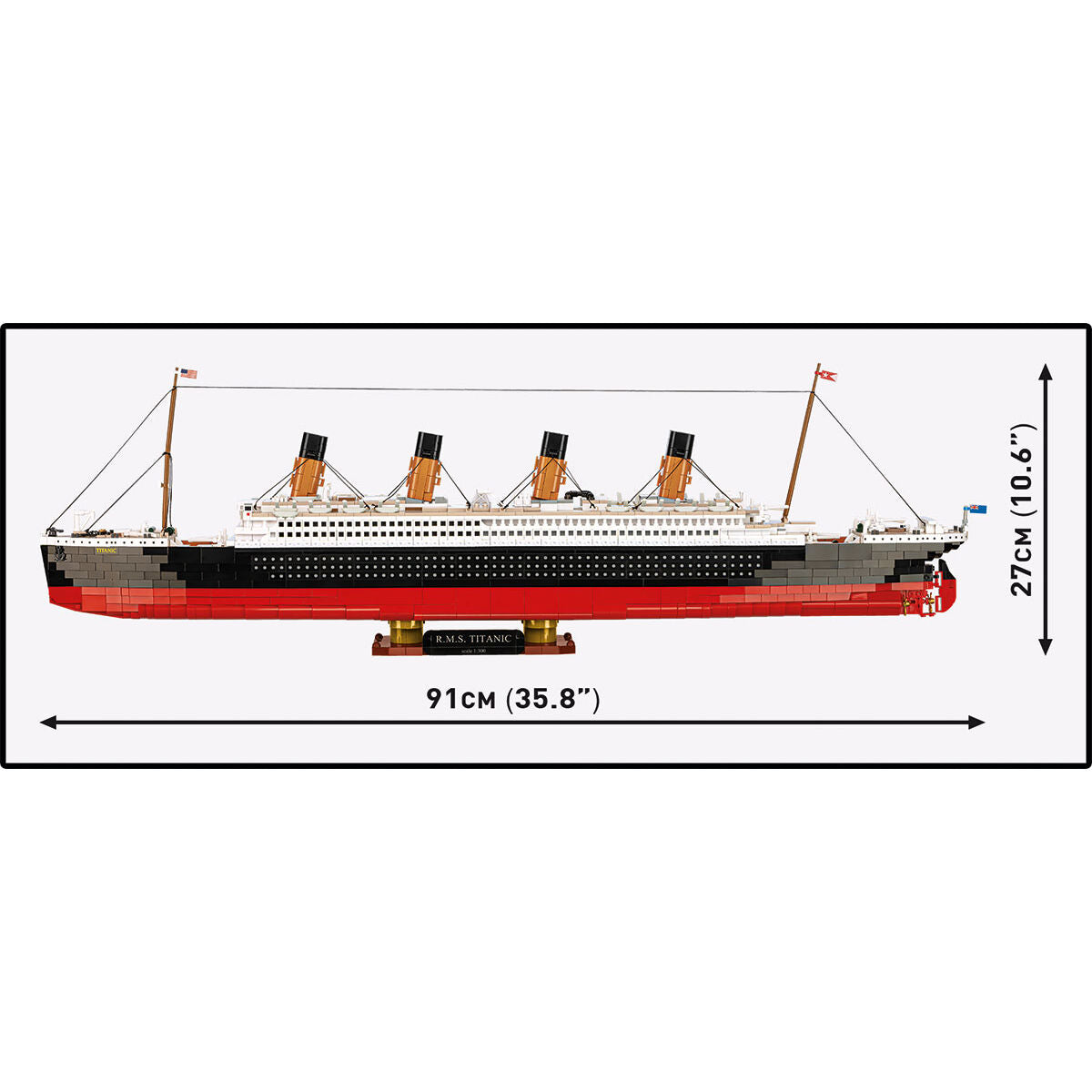 COBI R.M.S. Titanic 1:300 Scale : Set #1686