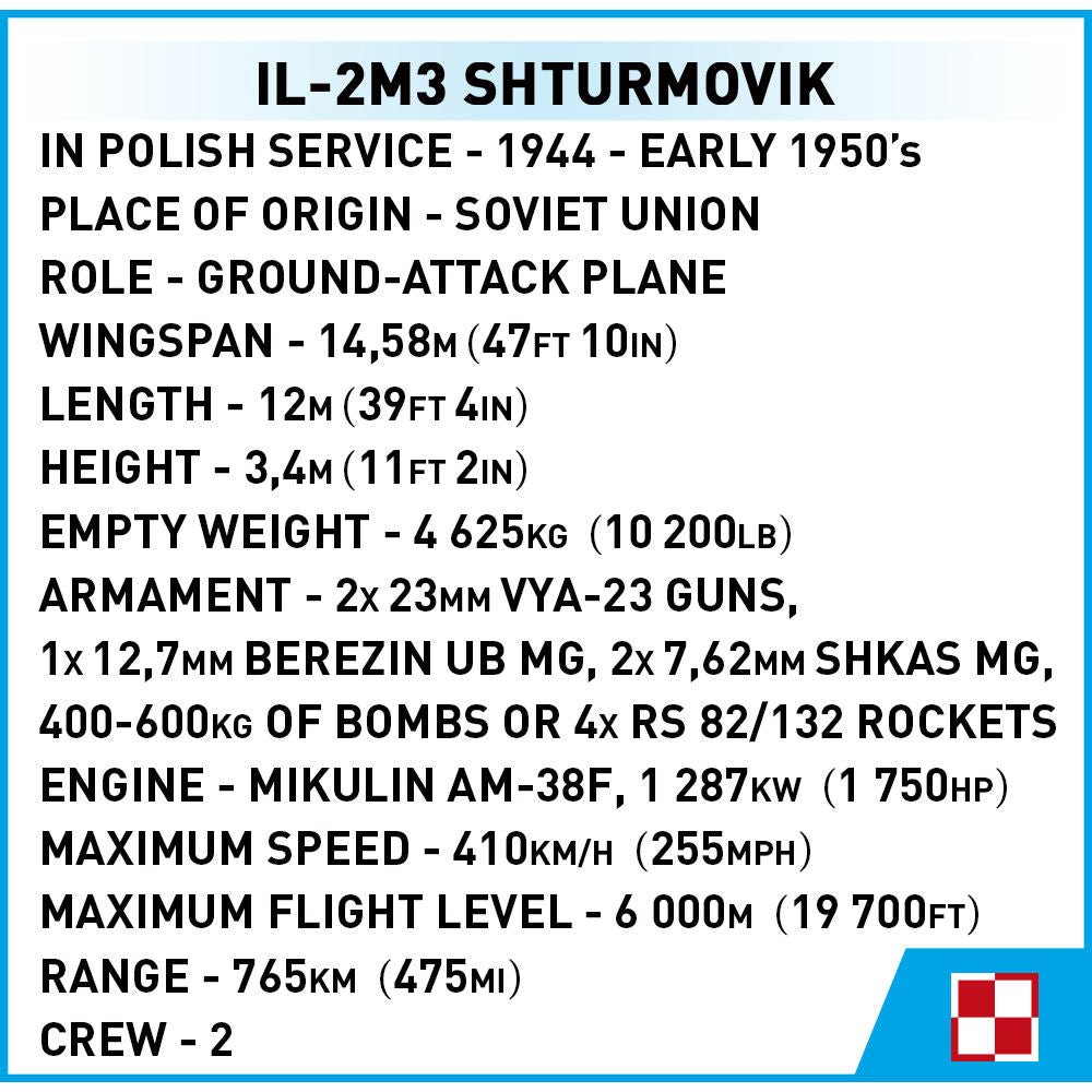 COBI IL-2M3 Shturmovik: Set #5744