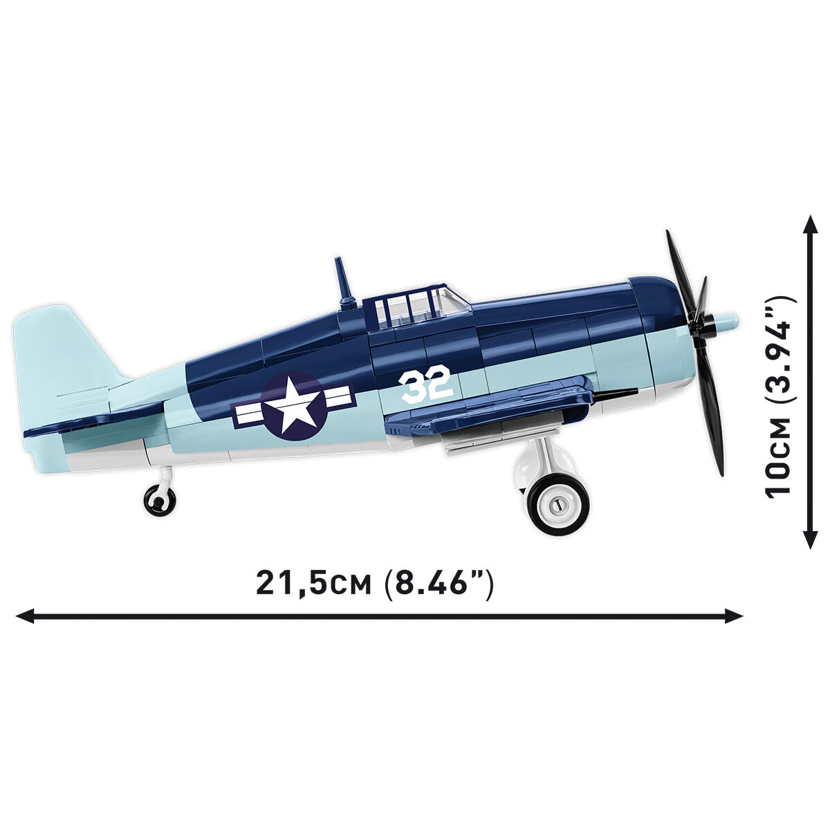 COBI Grumman F6F Hellcat Fighter : Set #5883