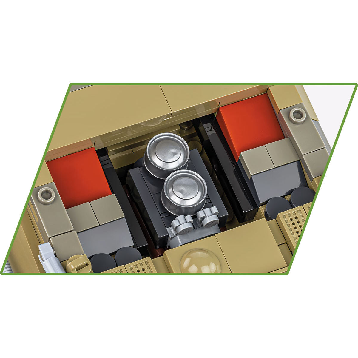 COBI PANZER VI Tiger I No. 131 Tank : Set #3123
