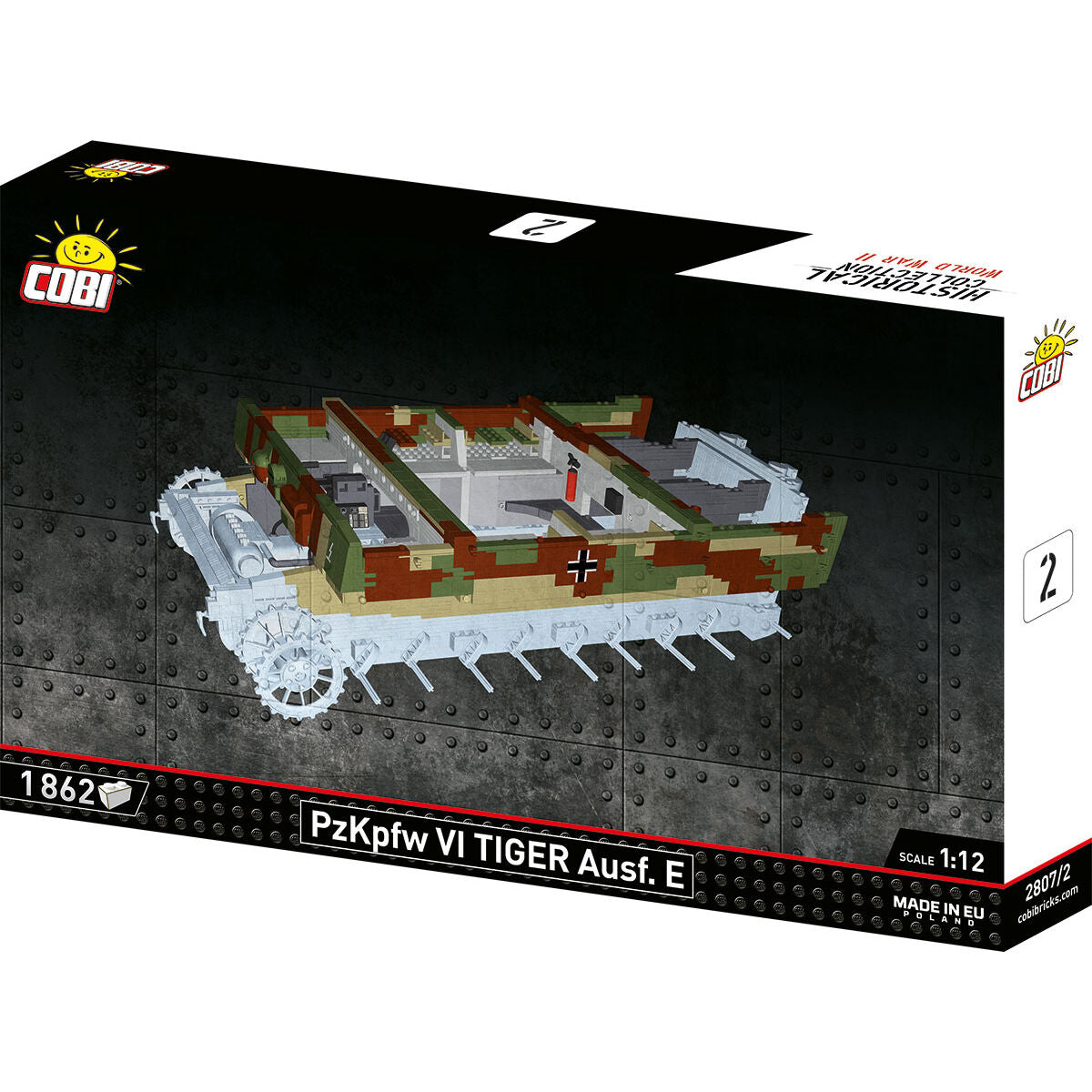 COBI EDICIÓN EJECUTIVA PzKpfw VI Ausf. Tanque Panzer E: Conjunto #2807