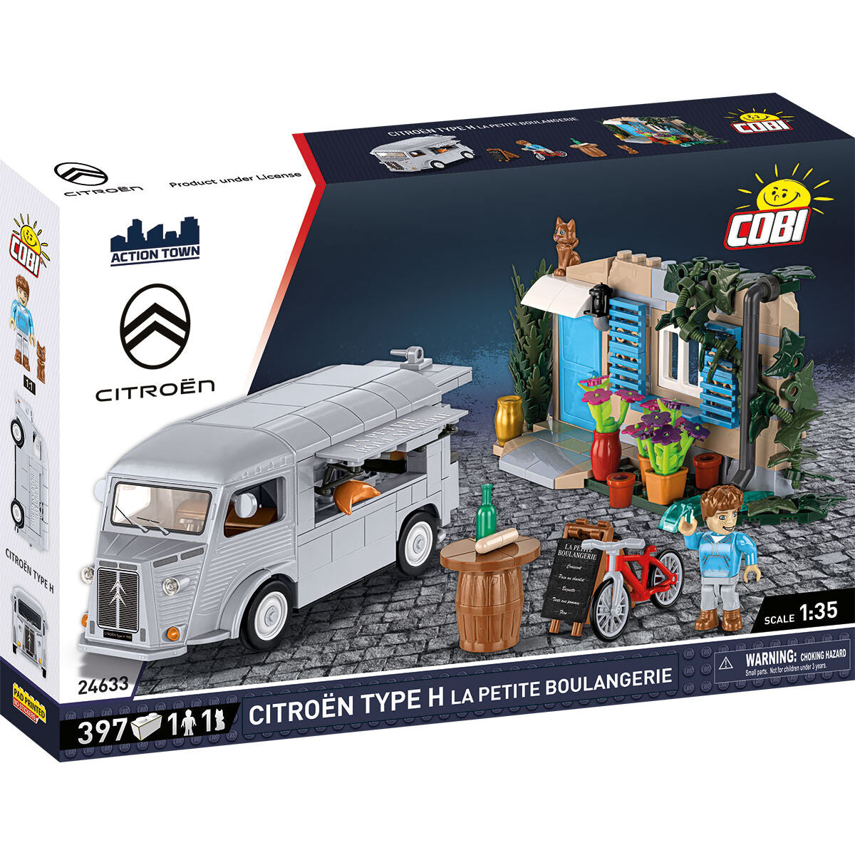 COBI Citroën Type H La Petite Boulangerie Van: Set #24633