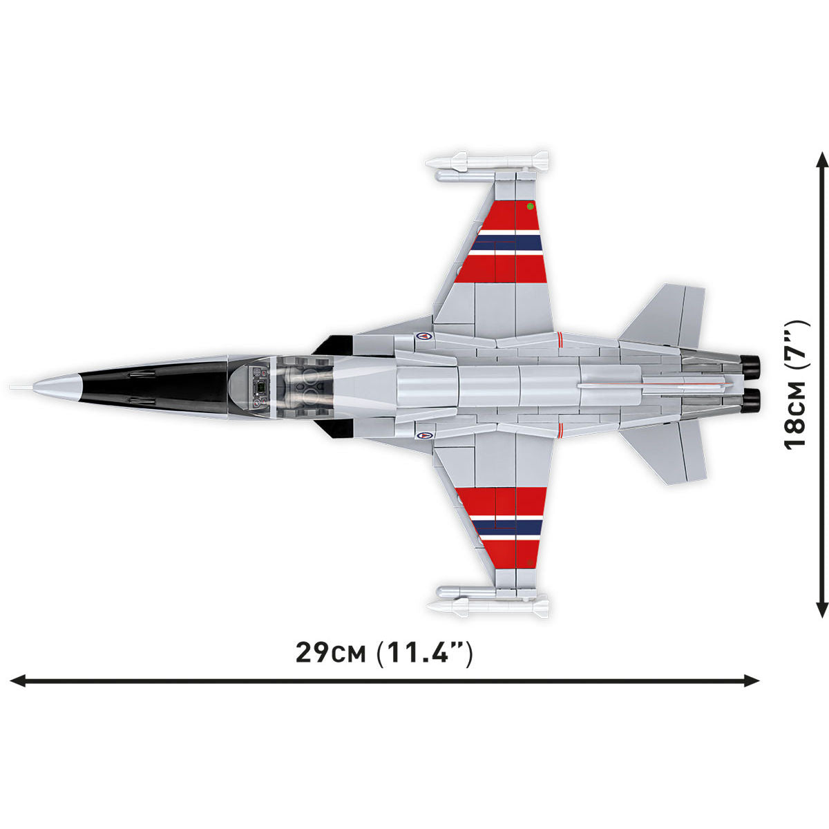 COBI Northrop F-5A Freedom Fighter Jet: Set #5858