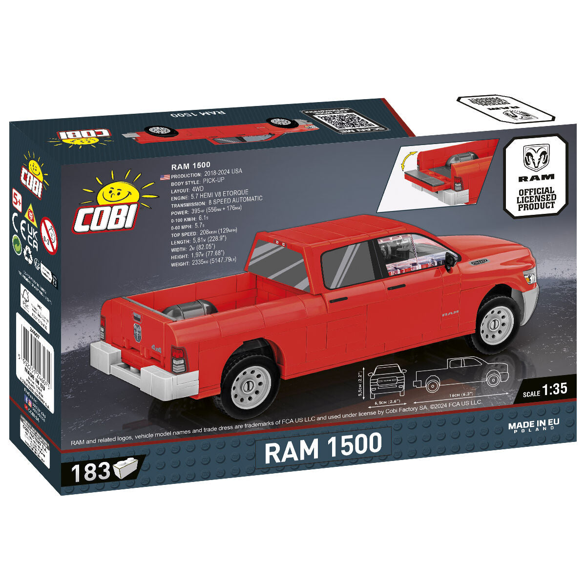 COBI DODGE Ram 1500 Truck: Set #24607