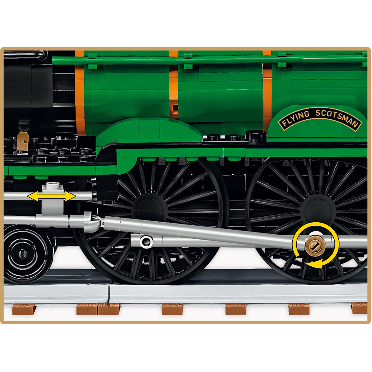 COBI Flying Scotsman British Steam Locomotive Train: Set #6292