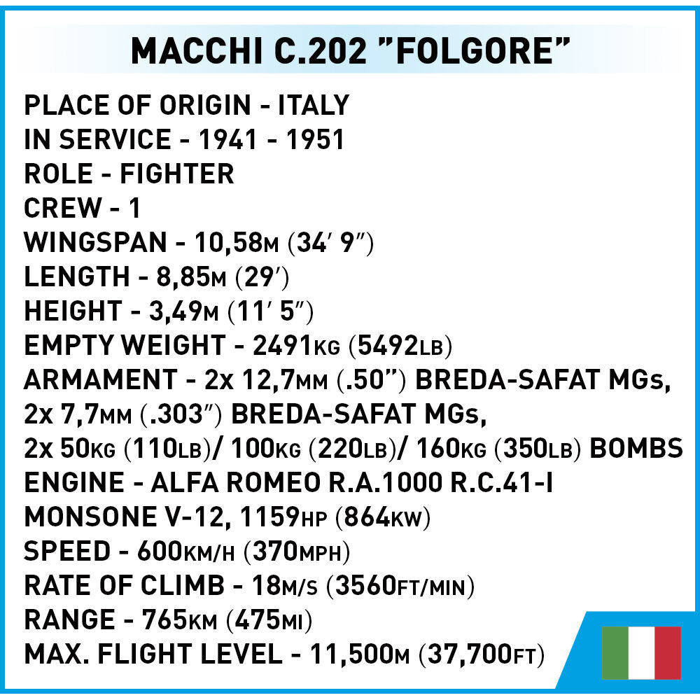 Caza COBI Macchi C.202 