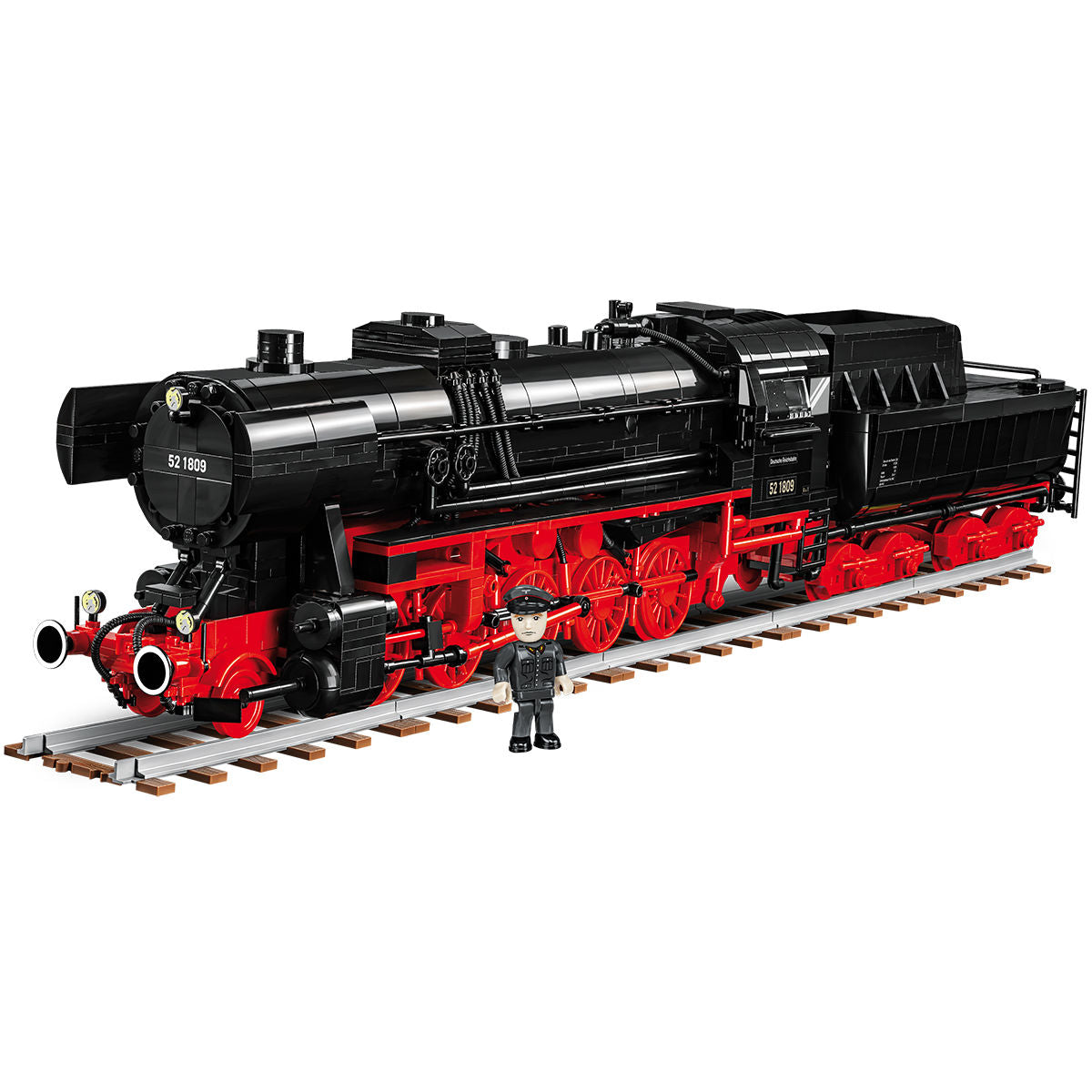 Locomotora de vapor COBI DR BR 52: Juego n.° 6282