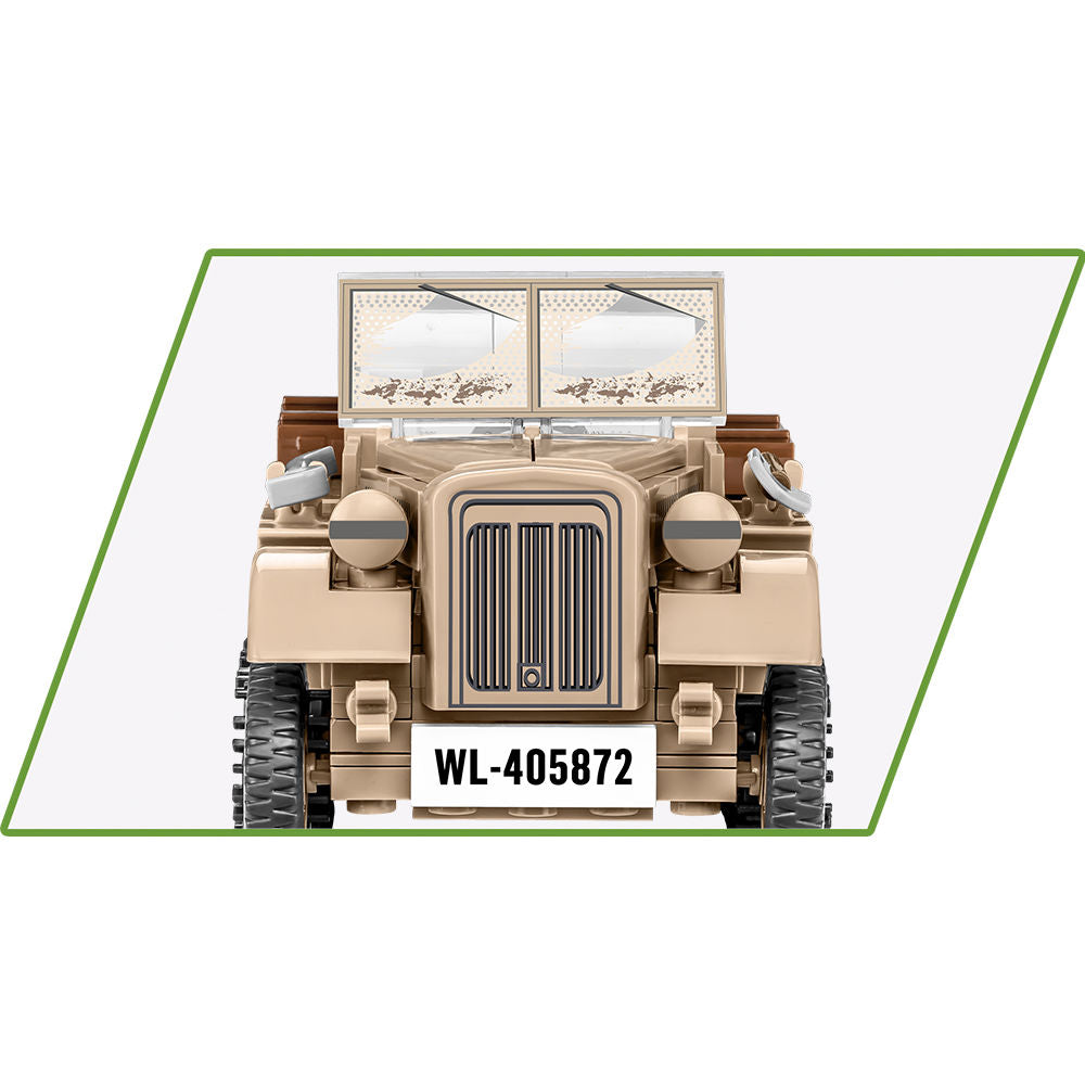 COBI Sd.Kfz. 10 Demag D7: Conjunto n.° 2273
