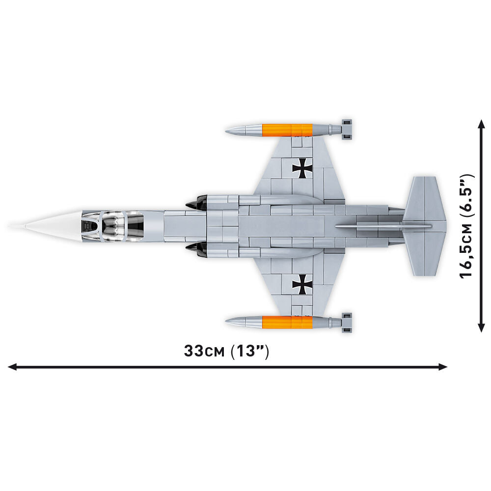 Avión de combate COBI LOCKHEED F-104 Starfighter: Set n.° 5907 