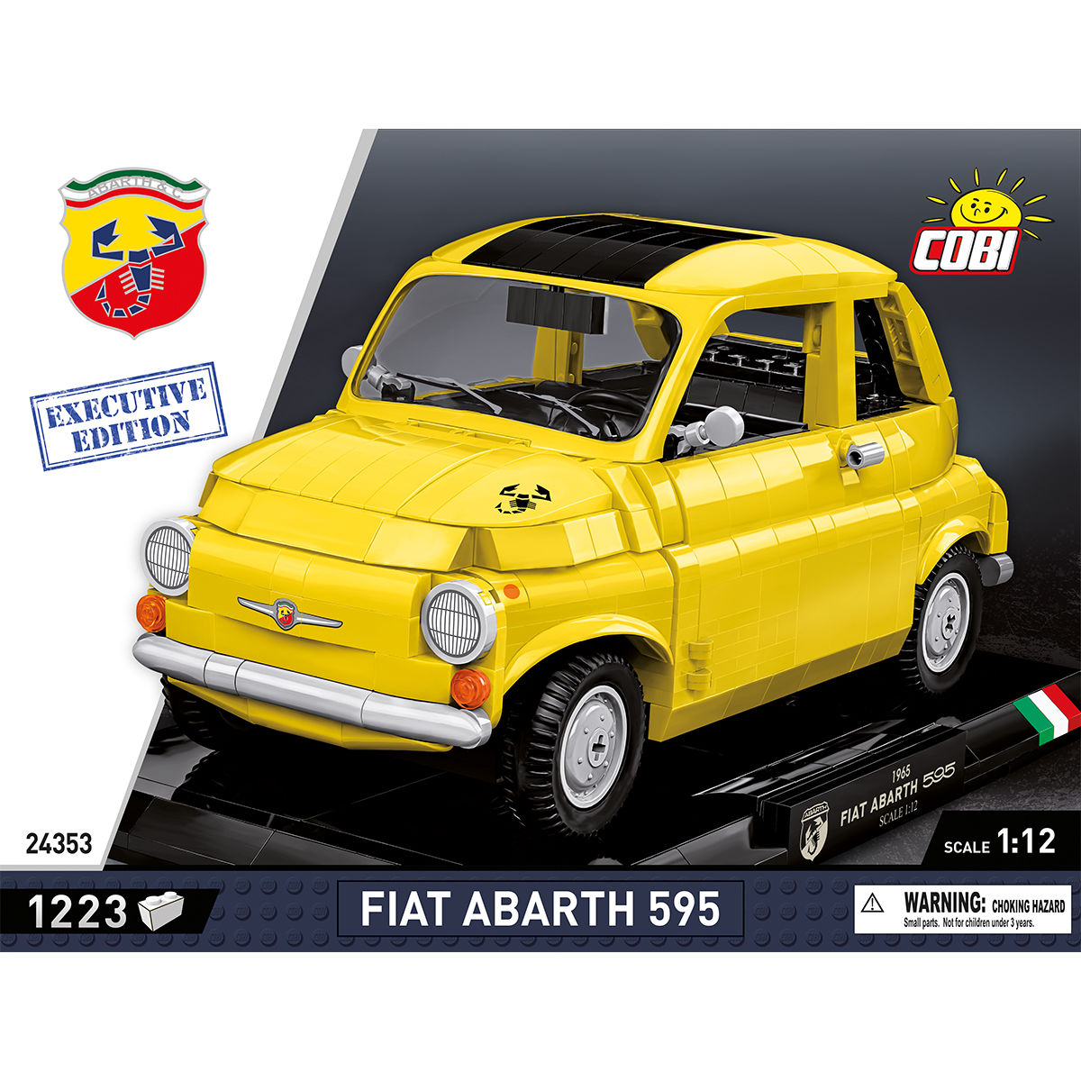 COBI EXECUTIVE EDITION Fiat Abarth 595 Car: Set #24353
