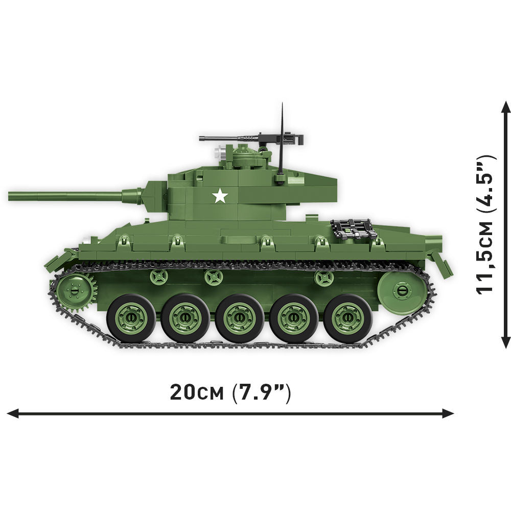 COBI M24 Chaffee Tank: Set #2543