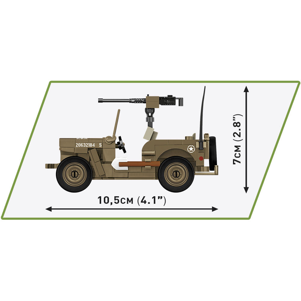 COBI JEEP Willys MB Vehicle : Set #3133