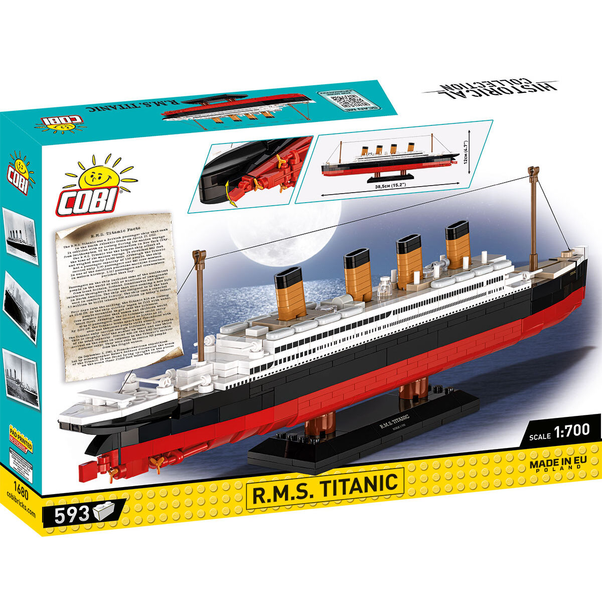 COBI R.M.S. Titanic Ocean Liner: Set #1680