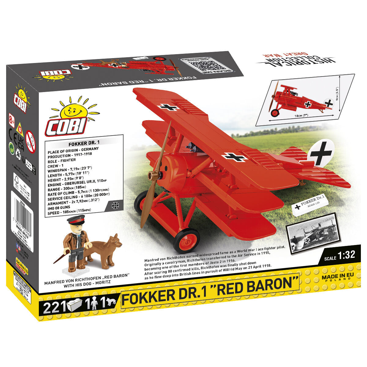 COBI Fokker DR. 1 