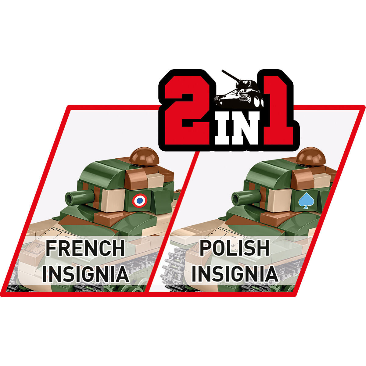 Tanque COBI Renault R-35 1:48: Set #2719