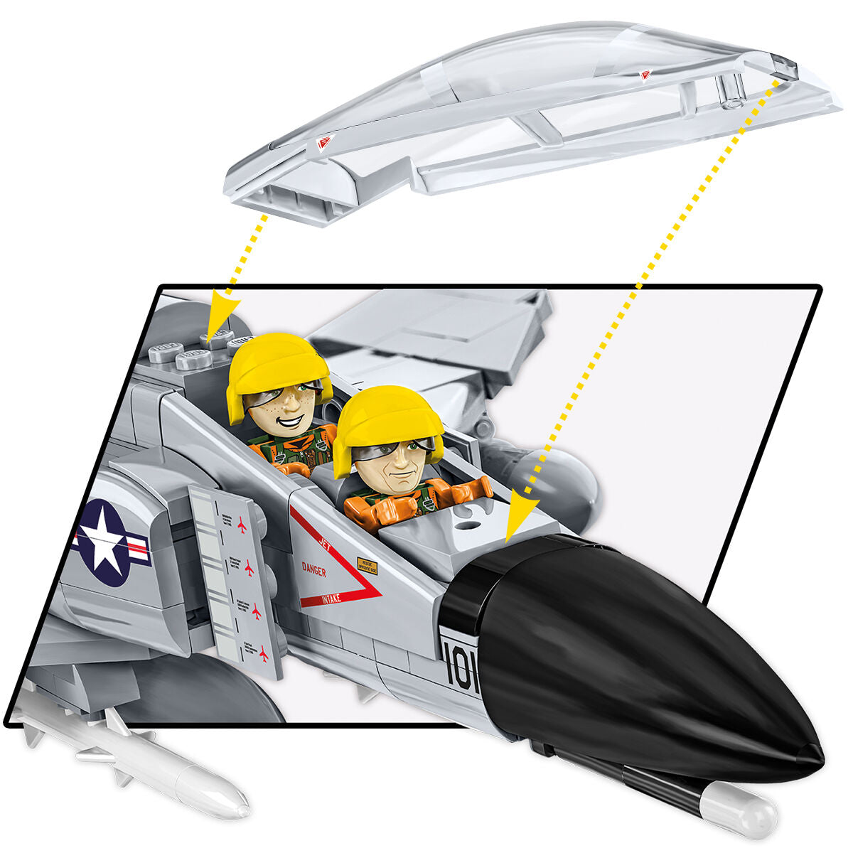 COBI F-4 Phantom II Jet Fighter: Set #5897