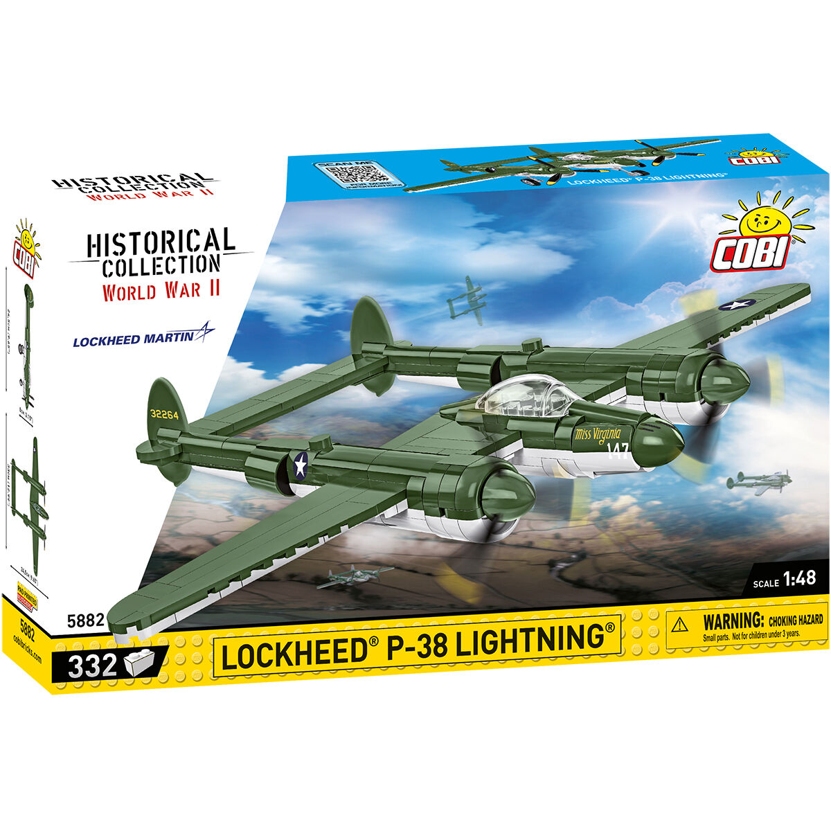 COBI Lockheed P-38 Lightning Fighter : Set #5882