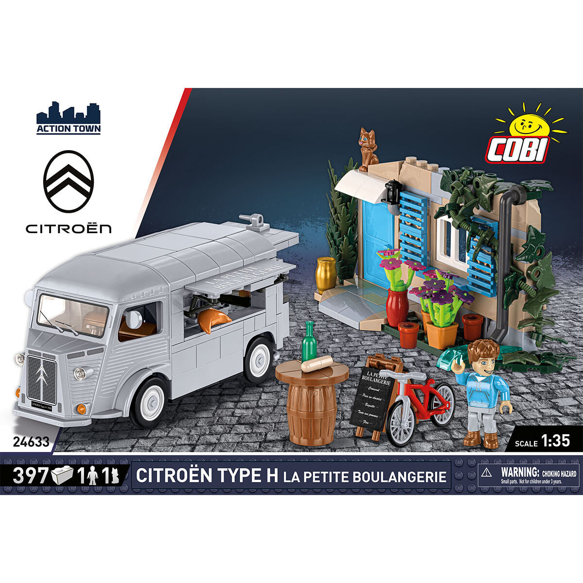 COBI Citroën Type H La Petite Boulangerie Van: Set #24633