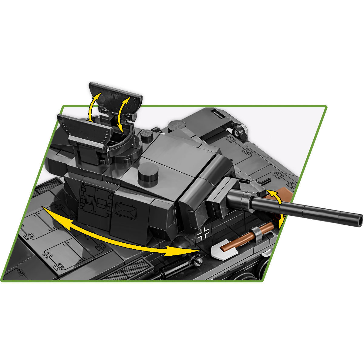 COBI Panzer III Ausf. J Tank : Set #2289
