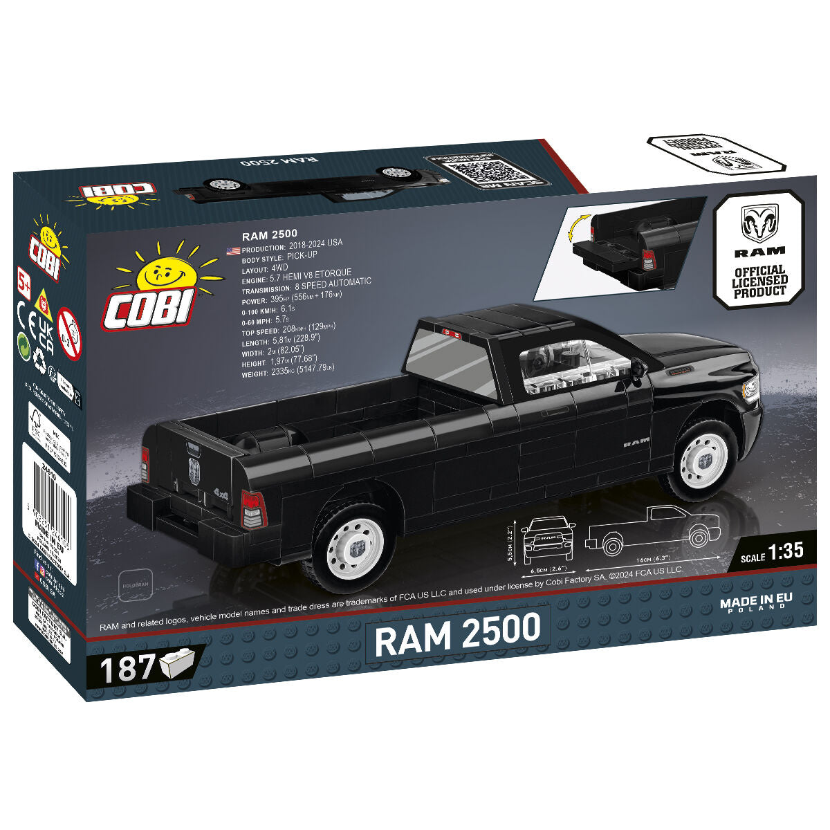 Camioneta COBI DODGE Ram 2500: Juego #24610