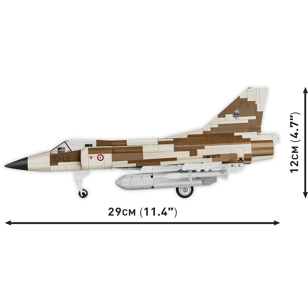 Avión de combate COBI Dassault Mirage III C: Conjunto #5818