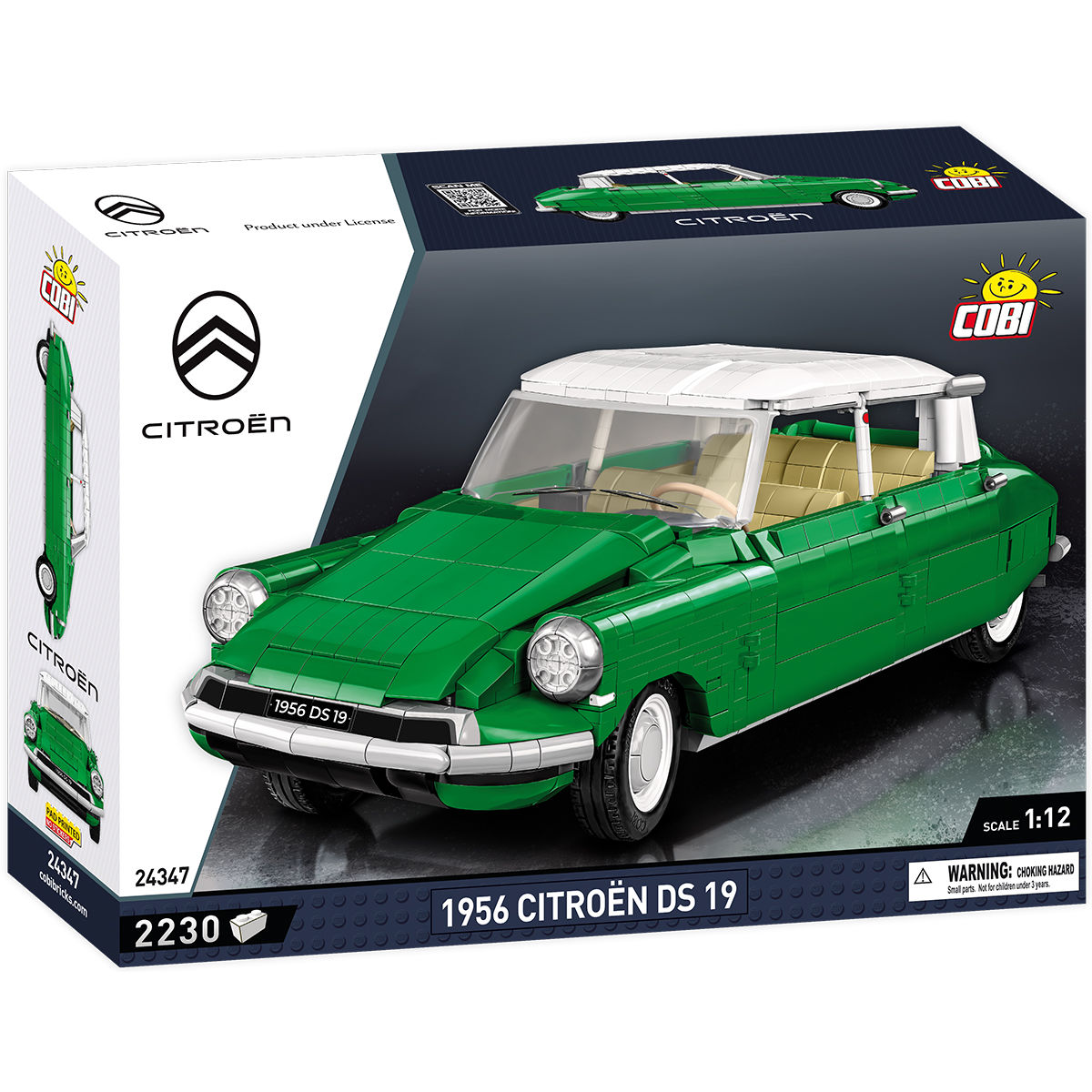 COBI 1956 Citroën DS 19: Conjunto #24347
