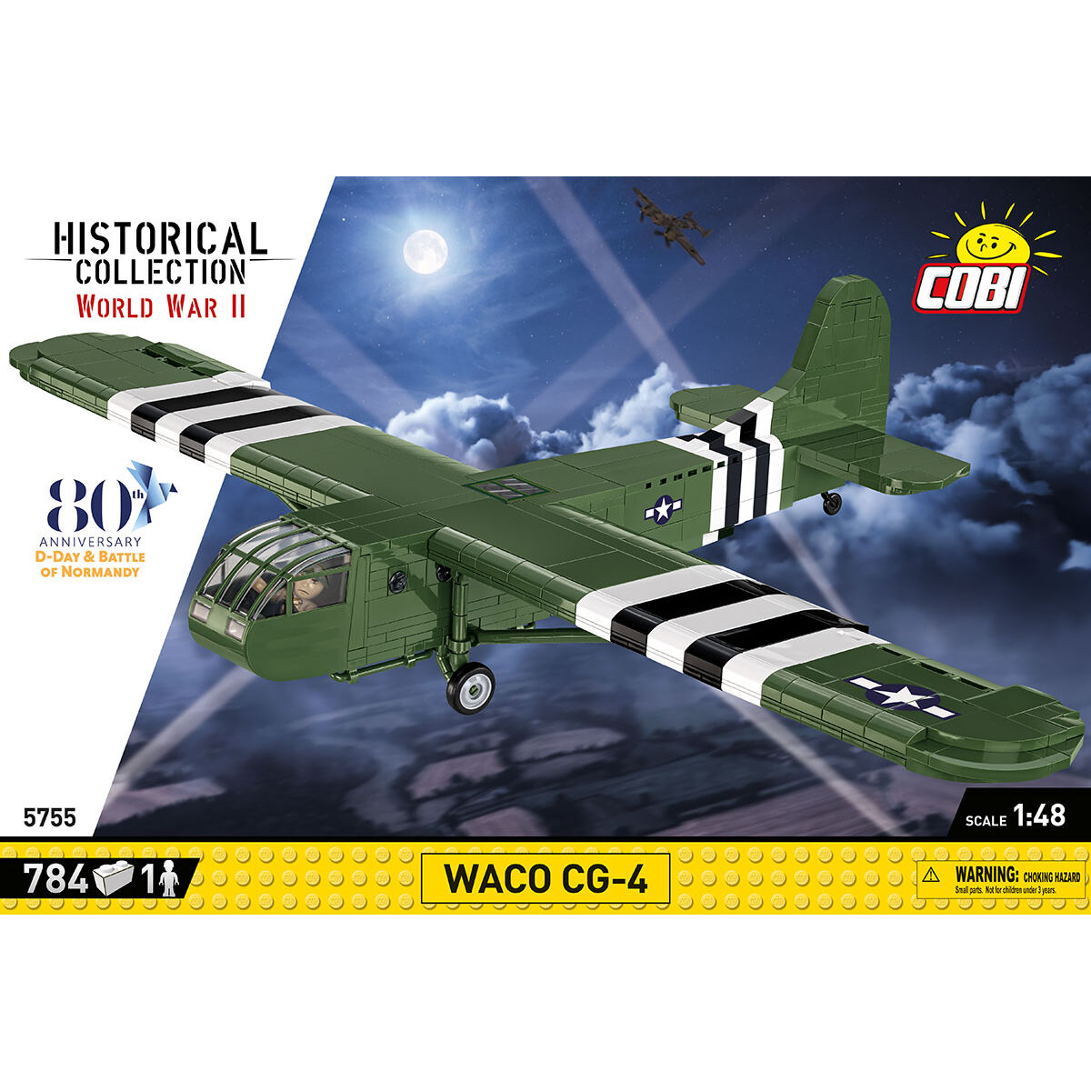 Planeador militar COBI WACO CG-4: Set n.° 5755