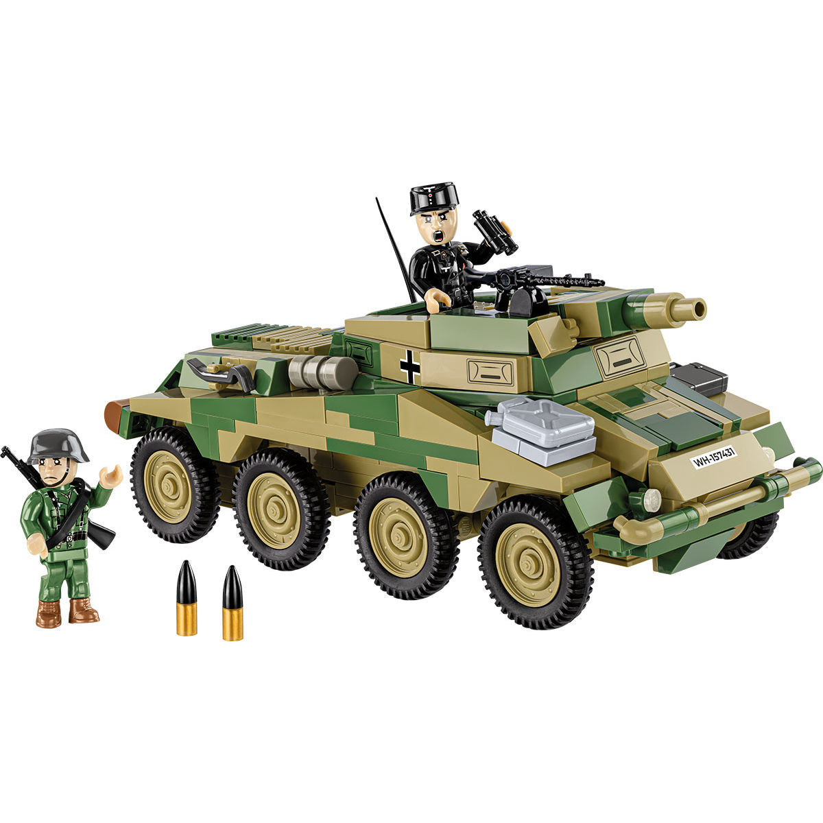 COBI Sd.Kfz. 234/3 Stummel Armored Vehicle : Set #2288