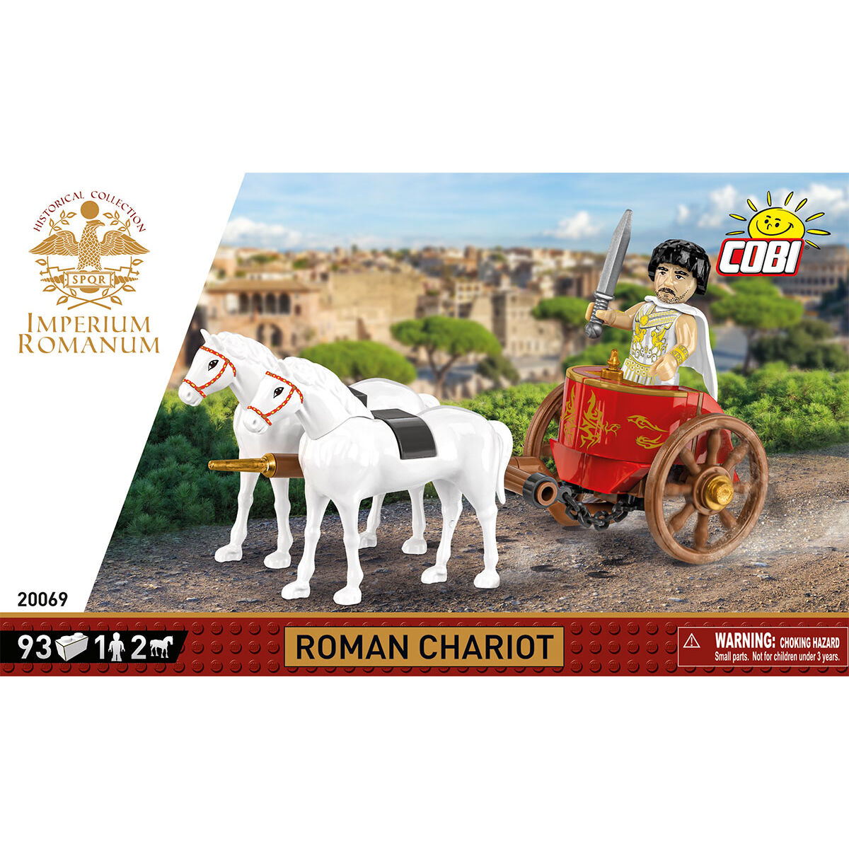 COBI IMPERIUM ROMANUM Roman Chariot: Set #20069