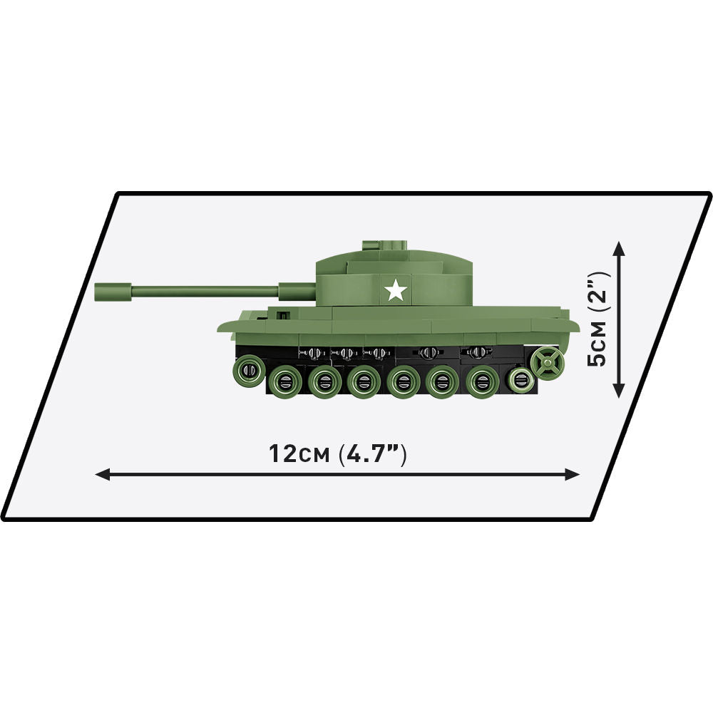 COBI Patton M48 Tank 1:72 Scale: Set #3104