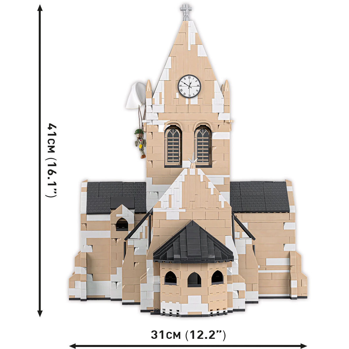 COBI Sainte-Mere-Eglise Church: Set #2299