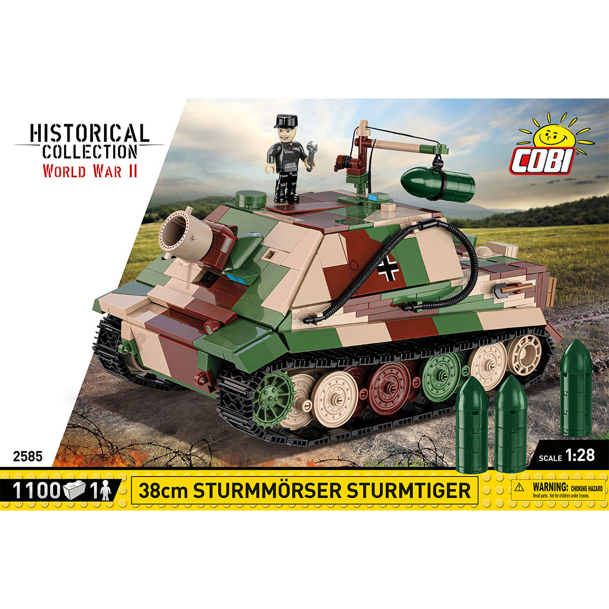 COBI 38cm Sturmmörser Sturmtiger Assault Gun : Set #2585