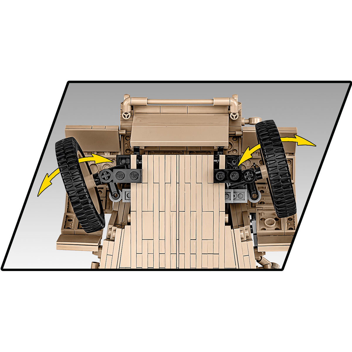 Vehículo utilitario COBI Kübelwagen TYP 82 (1:12): Set #2803