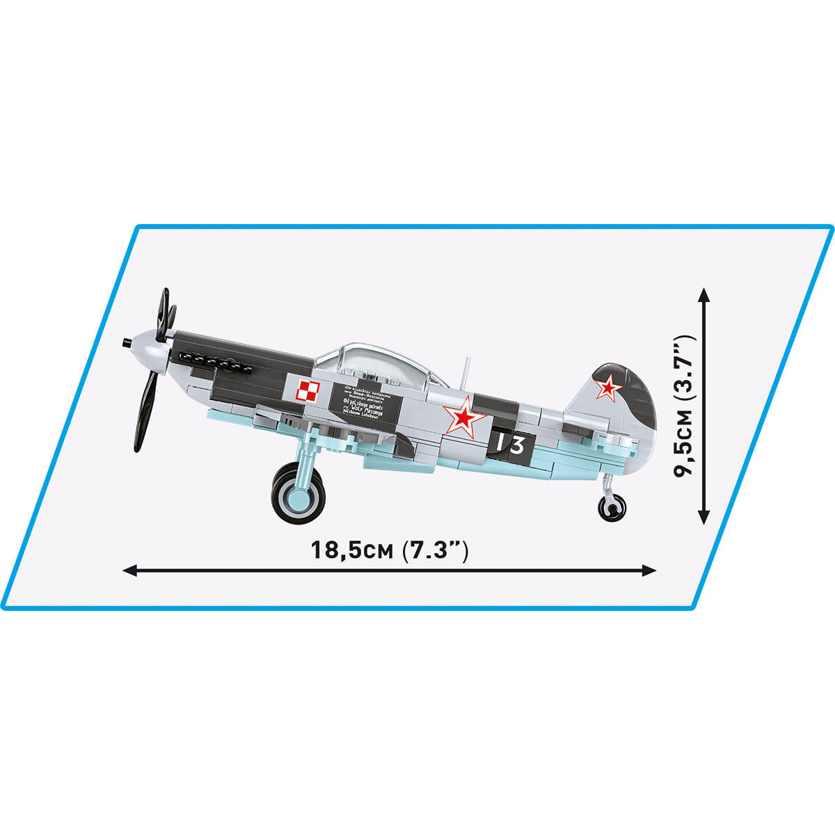 Caza COBI Yakovlev YAK-1b: Conjunto #5863