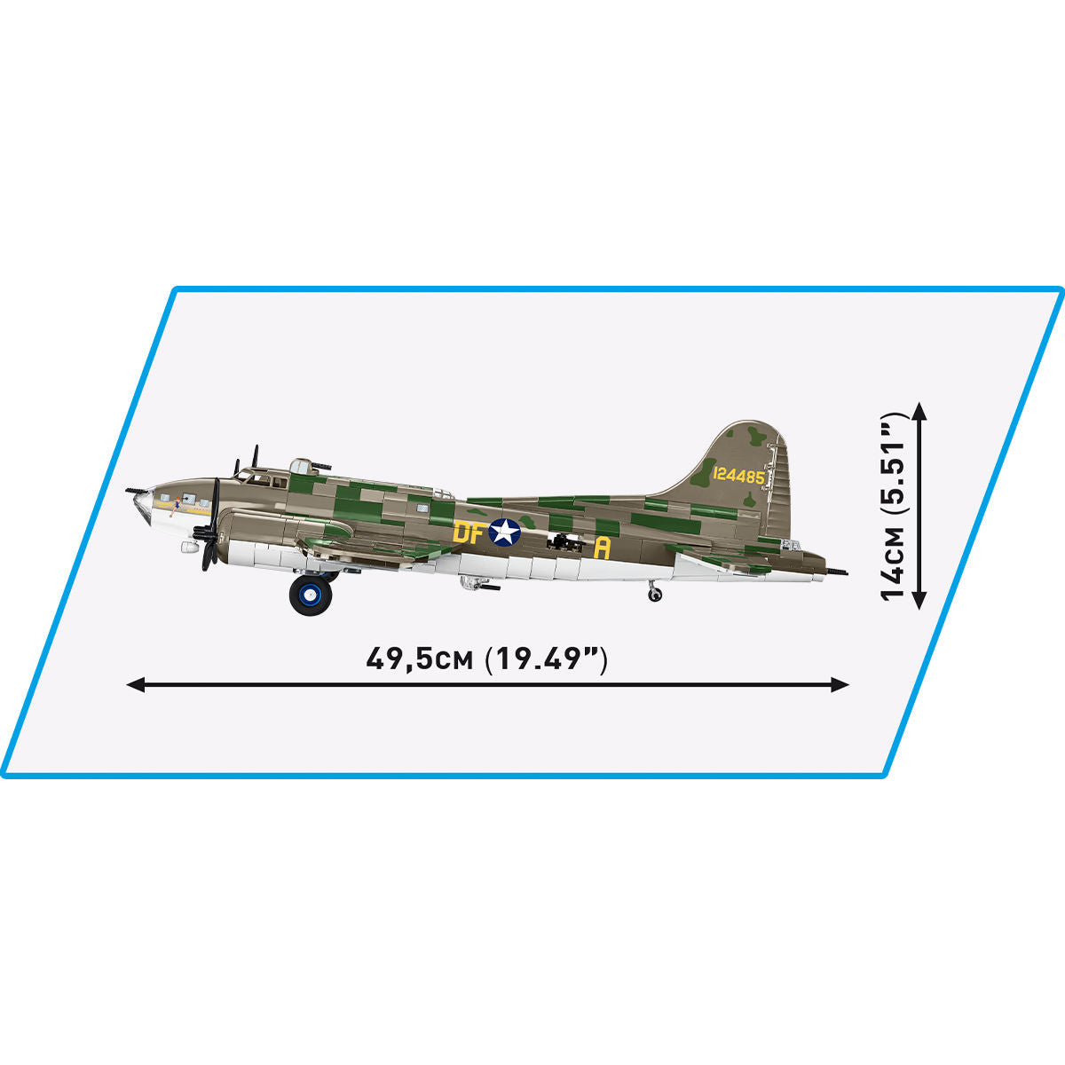 COBI EXECUTIVE EDITION Boeing B-17F Flying Fortress 