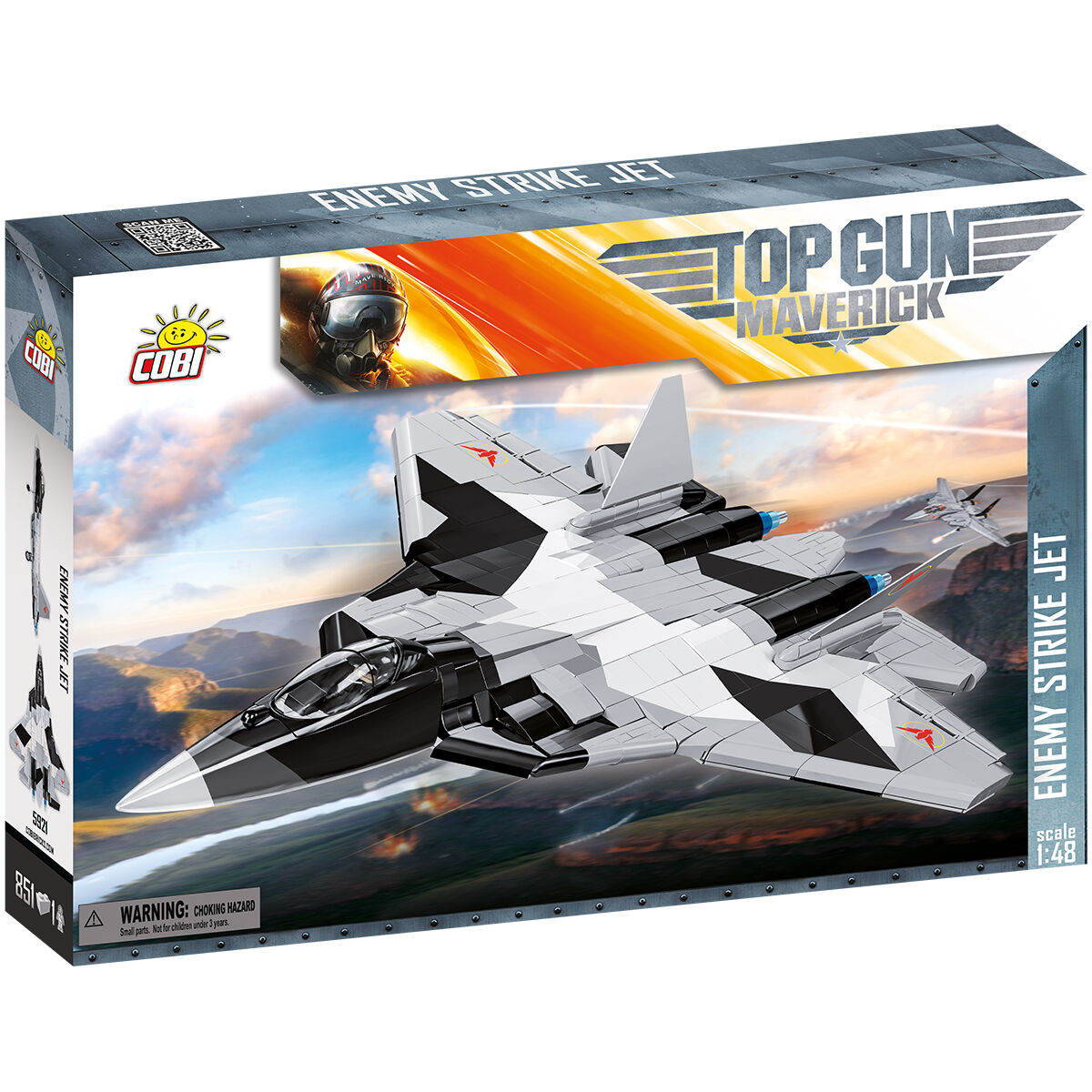 Caza COBI TOP GUN Su-57 FELON: Conjunto n.° 5921