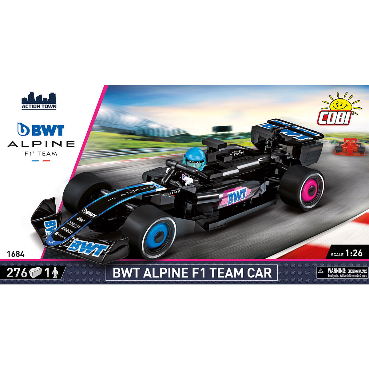 Coche de carreras del equipo COBI BWT Alpine F1: Juego n.° 1684