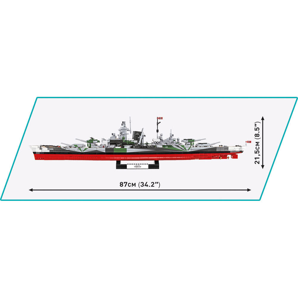 COBI Battleship Tirpitz: Set #4839