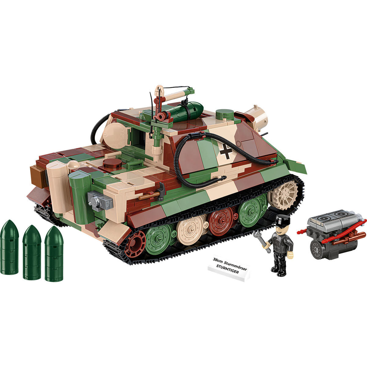 COBI 38cm Sturmmörser Sturmtiger Assault Gun : Set #2585