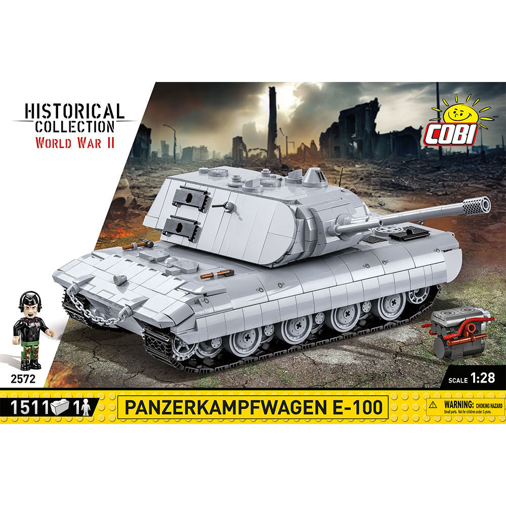 Tanque COBI Panzerkampfwagen E-100: Juego #2572