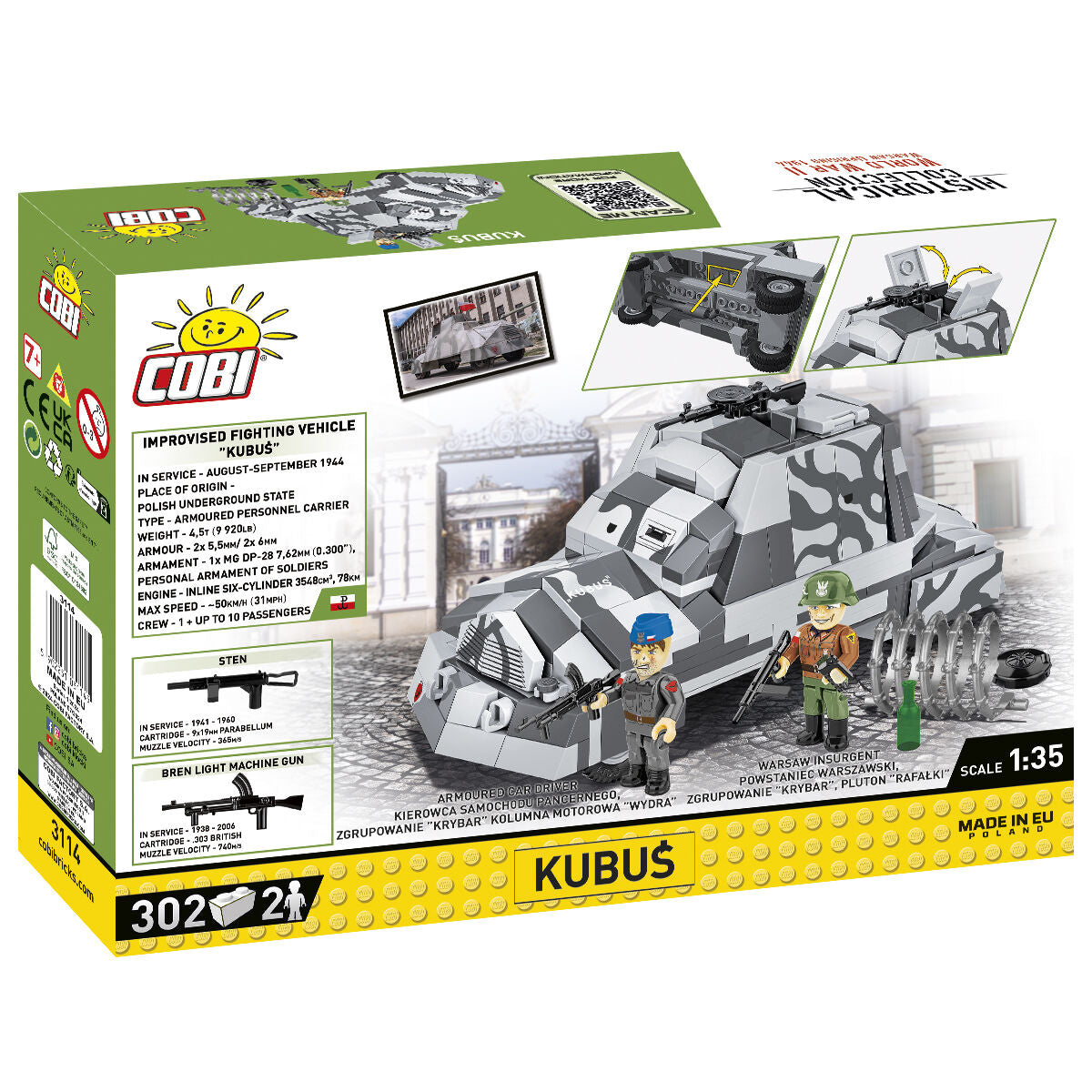 COBI Kubus Armored Vehicle : Set #3114
