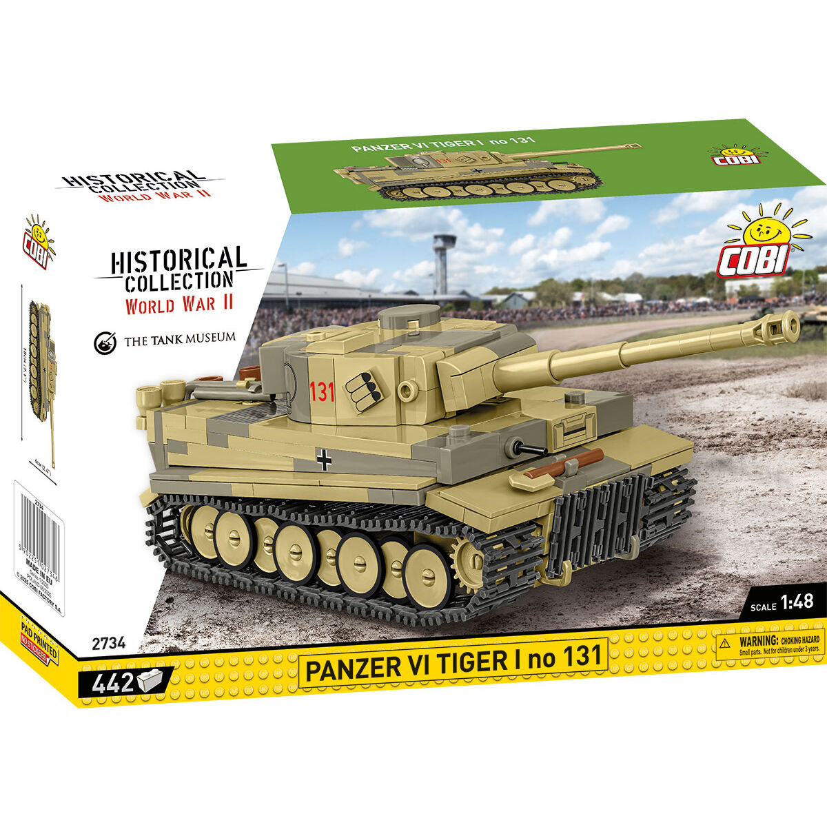 COBI Panzer VI Tiger I no 131 Tank 1:48: Set #2734
