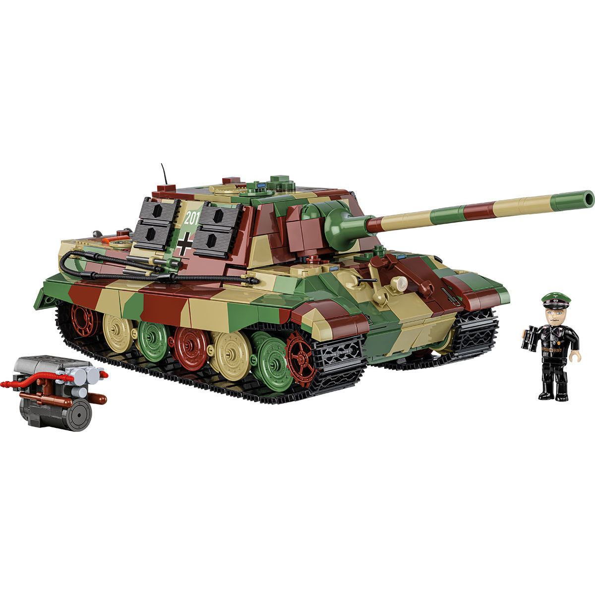 COBI PanzerJäger Tiger Heavy Tank Destroyer : Set #2580