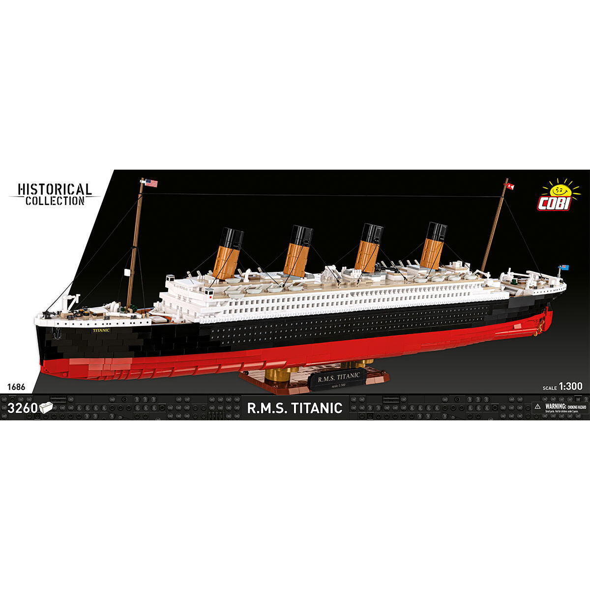 COBI R.M.S. Titanic 1:300 Scale : Set #1686